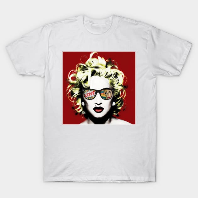 Marilyn Pop T-Shirt by JetQuasar